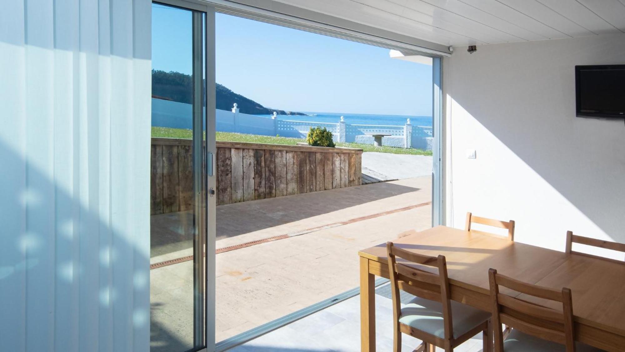 Ag Casa Vilamar En Primera Linea De Playa Razo Razo da Costa Exterior photo